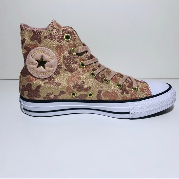 Converse Ctas Hi Top Particle Beige/Cameo Brown - Picture 8 of 8
